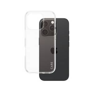 Panzerglass CARE by ® Flagship Case Transparent Urban Combat m. Klarer Rahmen iPhone 16 Pro 