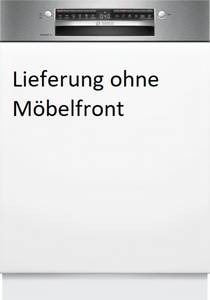 Bosch teilintegrierbarer Geschirrspüler, SMI4ETS08E, 9 l, 13 Maßgedecke, 6 Programme, Eco Silence Drive, Dosier Assistent 