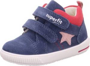 Superfit Lauflernschuhe MOPPY WMS Weite M4  blau/rot Gr. 21 Mädchen Kleinkinder 