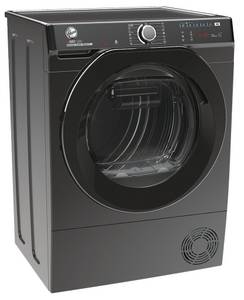 Hoover Wärmepumpentrockner H-DRY500 NDPEH9A3TCBERXSS, 9 kg, 15 Programme, AquaVision-System, 5D-Digitaldisplay 