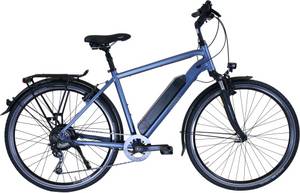 HAWK Bikes E-Bike HAWK, 8 Gang Shimano Deore Schaltwerk, Heckmotor 250 W 