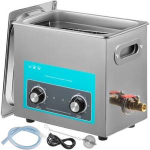 VEVOR Knob Control Ultrasonic Ultraschallreiniger 6,5 l 300 w 6,5 Liter Volumen