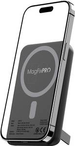 Xlayer 220141 - Powerbank, 10.000 mAh, USB-C / USB-A, MagSafe, mit Standfuß, sch 