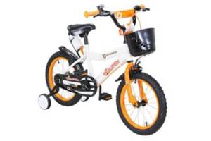 Actionbikes Motors Kinder Fahrrad Timson 16 Zoll orange