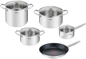 Tefal Cook Eat Kochgeschirr-Set 9-teilig B922S955 Induktions-Topfset