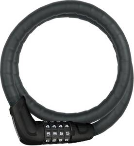 Abus Spiralschloss 6615C/85/15 black 