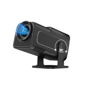 XGODY Gimbal 5 Mini-Beamer (10000:1, 1920x1080 px, Native 1080P 4K Support Home Film Projector 180 Rotating) 