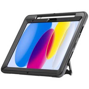 4smarts Backcover iPad 10.9 (10. Generation) Schwarz Tablet Tasche, modellspezifisch 