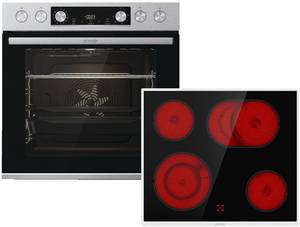 Gorenje BCS6737E06X + ECD634X Elektroherd