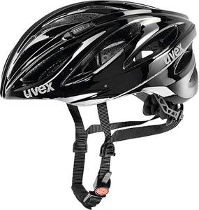  uvex boss race - sicherer Performance-Helm für Damen und Herren - individuelle Größenanpassung - optimierte Belüftung - black - 52-56 cm Rennradhelm