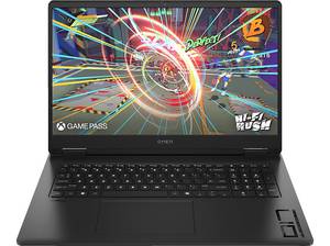  HP OMEN 17-db0374ng, Gaming Notebook, mit 17,3 Zoll Display, Intel® Ryzen™ 7,8845HS Prozessor, 32 GB RAM, 1 TB SSD, NVIDIA GeForce RTX™ 4060, Shadow Black, Windows 11 Home (64 Bit) 