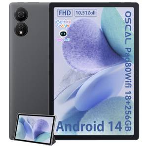 OSCAL Pad80Wifi incl. Schutzhülle Tablet (10.51