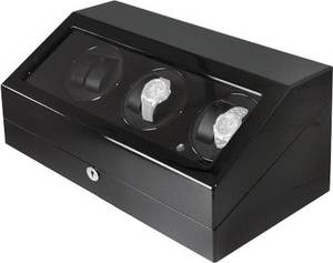 Klarstein Schaukasten Vitrine 13 Uhren Watch Winder (10000167)