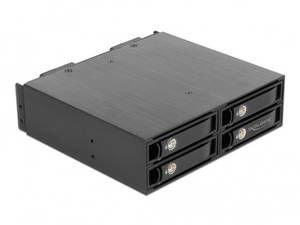 Delock 5.25 Wechselrahmen für 4 x 2.5 SSD (47235) HDD Array