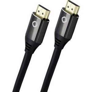 Oehlbach HDMI Anschlusskabel 2.00m Schwarz [1x HDMI-Stecker - 1x HDMI-Stecker] 8K FUHD 60Hz 4320p / 