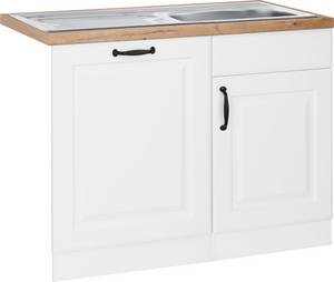 Wiho KÜchen wiho Küchen Spülenschrank Erla, 110 cm breit, inkl. Tür/Sockel für Geschirrspüler 