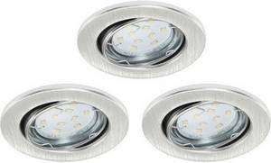 Briloner Prisma LED 3x3W (7225-039) LED-Einbauleuchte