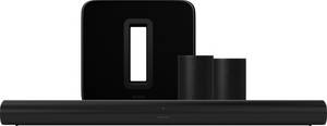 Sonos Arc + Sub (Gen.3) + Era 100 5.1 Surround Set schwarz Soundbar mit Subwoofer