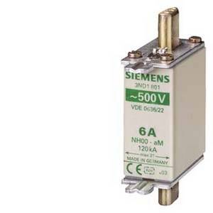Siemens 3ND1824 Sicherungseinsatz Sicherungsgröße = 0 80 A 500 V 3 St. 