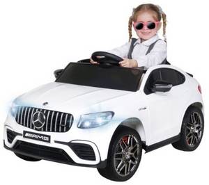 Actionbikes Motors Kinder Elektroauto Mercedes AMG GLC 63S Coupe Lizenziert weiß 