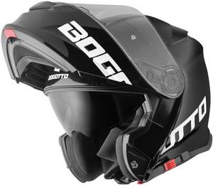 Bogotto Motowear Bogotto V271 SPN schwarz Klapphelm