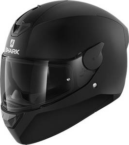 Shark D-Skwal 2  Blank Black Mat Integralhelm