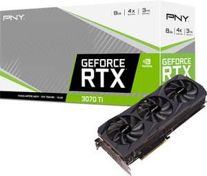 Pny GeForce RTX 3070 Ti VERTO Triple Fan 8GB 