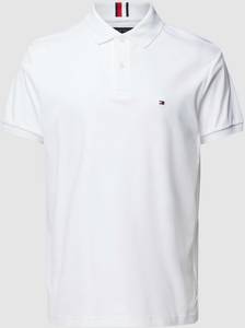 Tommy Hilfiger Essential Regular Fit Flag Embroidery Polo (MW0MW35585) white Herren-T-Shirt