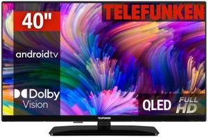 Telefunken D40Q751X2CW QLED-Fernseher (100 cm/40 Zoll, Full HD, Android TV, Smart-TV) 