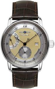 Zeppelin Automatikuhr »Friedrichshafen«, Armbanduhr, Herrenuhr, Made in Germany, Mechanische Uhr, analog, Tag 