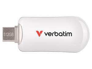 Verbatim USB-C Stick Plectra 30231 USB 3.2 512GB weiß 