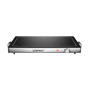 Costway Warmhalteplatte, mit Heizplattenfunktion von 50℃-120℃, 56 x 36cm 