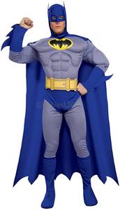 Rubies Rubie's Batman Deluxe Costume (889054) Herren-Kostüm