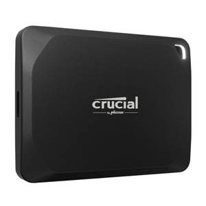  Crucial X10 Pro 4TB Externe SSD Festplatte, bis zu 2100MB/s Lesen und 2000MB/s Schreiben, Portable Solid State Drive, USB-C 3.2, PC und Mac, Wasser- und Staubgeschützt - CT4000X10PROSSD902 