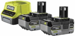 Ryobi Starter Set 18 V (5133005092) Werkzeugakku-Set