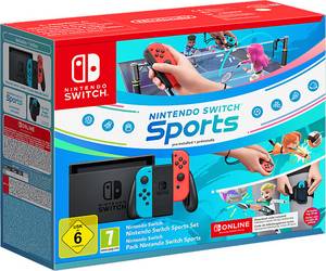 Nintendo Switch Switch neon-rot/neon-blau  Switch Sports Set Handheld