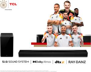 Tcl Q75H Soundbar 5.1.2 (Bluetooth, WLAN, 390 W) 