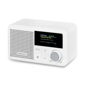 Medion ® Radio (MW/UKW, AM/FM, DAB+, RDS, 2 W) 