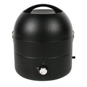 Taino Gasgrill, Brenner aus Edelstahl mit 2,5 kW, Deckel mit Transportsicherung, Fettsammler zum herausziehen - leicht zu reinigen, Betrieb mit handelsüblicher Propangas - 1/4' Gewinde 