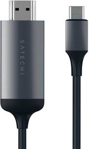 Satechi Aluminium Type-C auf HDMI 4K Kabel (ST-CHDMIM) HDMI-Adapter