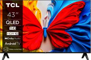 Tcl 43V5CX1 QLED-Fernseher (108 cm/43 Zoll, 4K Ultra HD, Android TV, Smart-TV) 