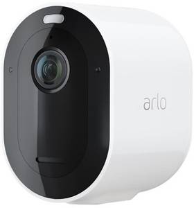 Arlo Pro4 WLAN Überwachungskamera 1er Set 2K, funktioniert ohne SmartHub weiß 