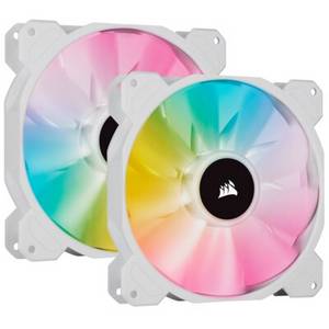 Corsair SP140 RGB Elite Performance 140x140x25mm 2er Pack Weiß 