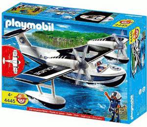 Playmobil Abenteuer Polizei-Wasserflugzeug (4445) Playmobil-Flugzeug