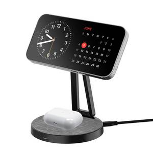 Xlayer Charger MagFix Pro Magsafe 2 in 1 StandBy iOS 17 Ladestation 15W magnetisch 