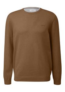 S.oliver Strickpullover, mit Logostickerei