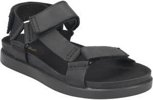 Clarks Originals Clarks Sandalette Sunder Range Glattleder schwarz Herren-Sandaletten