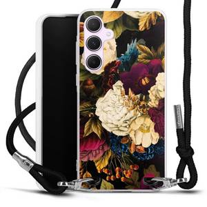 DeinDesign Handyhülle Vintage Blumen Muster Dark 