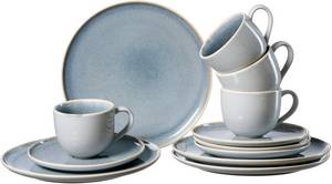 Ritzenhoff & Breker Kaffeeservice »Skagen Stone« (12-tlg), Porzellan, Reaktivglasur 