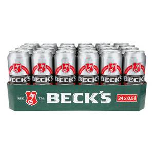 Sonstiges Becks Pils 4,9 % vol 0,5 Liter Dose, 24er Pack 